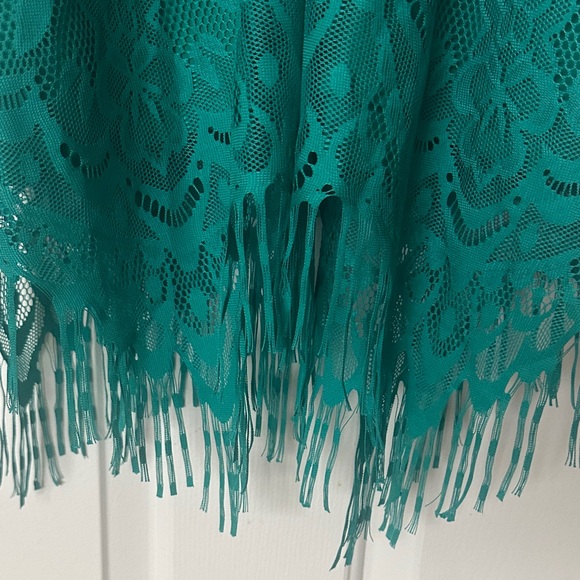 Gianni Bini Deep Teal Lace Midi Dress – NWT - Picture 5 of 6